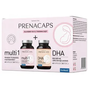 Suplement diety Formeds Prenacaps Multi 1 + DHA 120 kapsułek