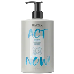 Indola Act Now! Moisture wegański szampon nawilżający do włosów suchych 1000ml