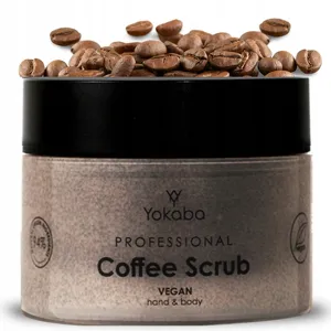 Yokaba Coffee Scrub Vegan Peeling cukrowy do ciała i dłoni 200g