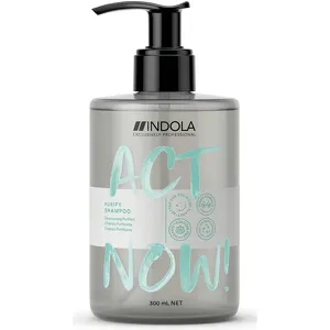 Indola act now!, Purify Shampoo wegański szampon detoksykujący, 300ml