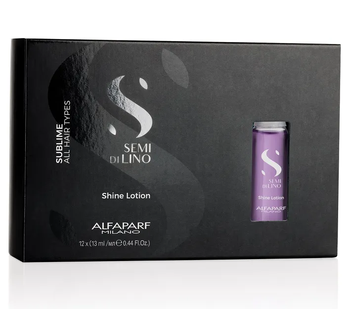 Alfaparf Semi di Lino Sublime lotion rozświetlający do wszystkich rodzajów włosów 13ml