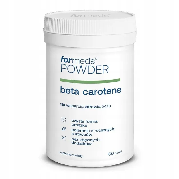 Suplement diety ForMeds Powder Beta Carotene Beta-karoten proszek 60 porcji
