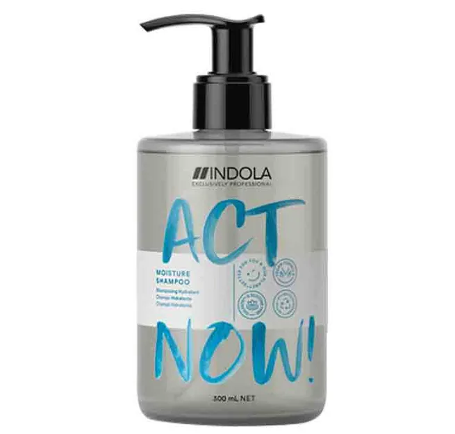 Indola Act Now! Moisture wegański szampon nawilżający do włosów 300ml