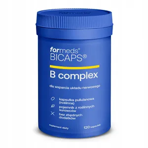 Suplement diety ForMeds Bicaps B Complex witamina B complex kapsułki, 120 sztuk