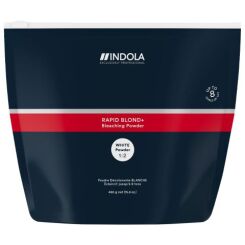 Indola Profession Rapid Blond+ White Bleaching Powder biały rozjaśniacz 450g, 8 tonów