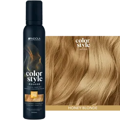 Pianka koloryzująca INDOLA Color Style Mousse Miodowy Blond, tymczasowa koloryzacja 3w1 200ml