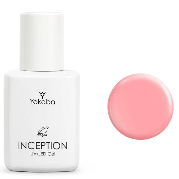 Yokaba Inception UV/LED 14 EVENING PINK Żel budujący do paznokci 30ml