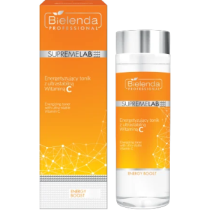 Bielenda Professional SupremeLAB Energy Boost Tonik energetyzujący z ultrastabilną witaminą C 200 ml