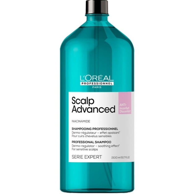 Loreal Professionnel Serie Expert Scalp Advanced Anti Discomfort szampon kojący do wrażliwej skóry głowy 1500ml