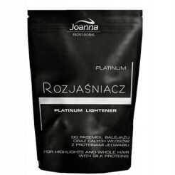 Joanna Professional Platinum Lightener Rozjaśniacz Włosów z Proteinami Jedwabiu 450g