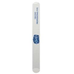RONNEY Pilnik Prosty do paznokci dwustronny biały NAILFILE STRAIGHT 180/240