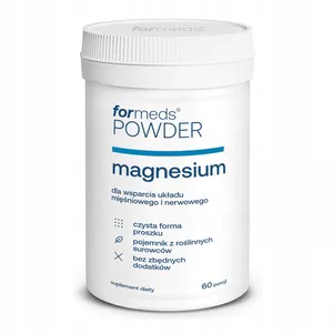 Suplement diety ForMeds POWDER MAGNESIUM proszek 60 porcji