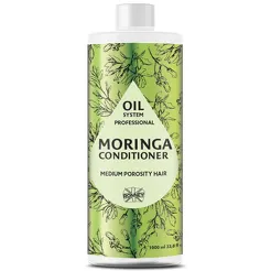 Ronney Professional Oil System Medium Porosity Hair Odżywka do włosów średnioporowatych z Olejkiem Moringa 1L