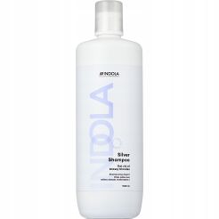 Indola Silver Fioletowy szampon do włosów rozjaśnianych, siwych, blond 1000ml
