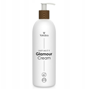 Yokaba GLAMOUR CREAM Infinity krem do rąk ze złotymi drobinkami 250ml