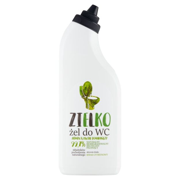 Zielko, Żel do WC, Jaśmin i kwiat pomarańczy 500ml