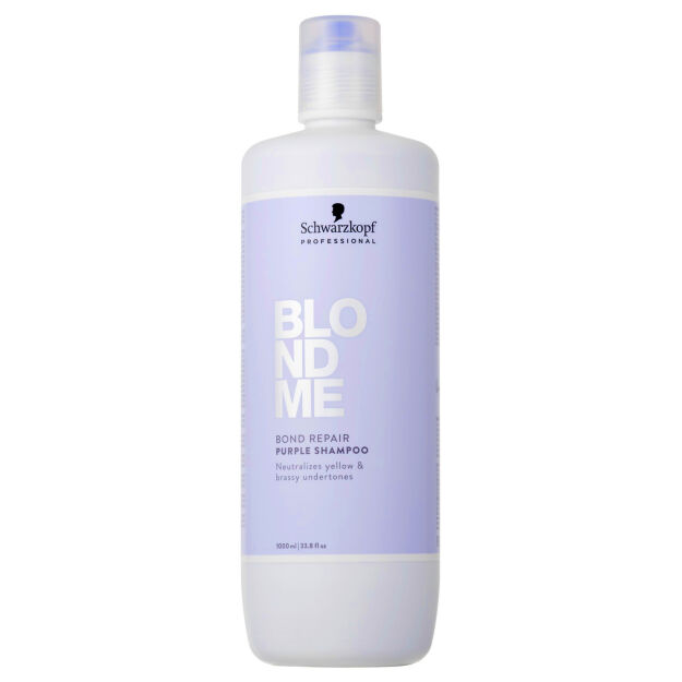 Schwarzkopf Professional BlondMe Bond Repair Purple szampon fioletowy, 1000ml