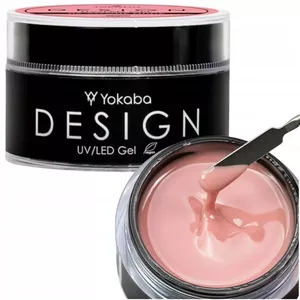 Yokaba Żel podkładowy budujący do paznokci, samopoziomujący 06 VOGUE NUDE DESIGN UV/LED GEL 50ml