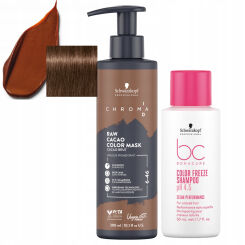 Schwarzkopf Professional Chroma ID Maska do włosów koloryzująca Ciemny blond beżowo czekoladowy 6-46 300ml + Szampon