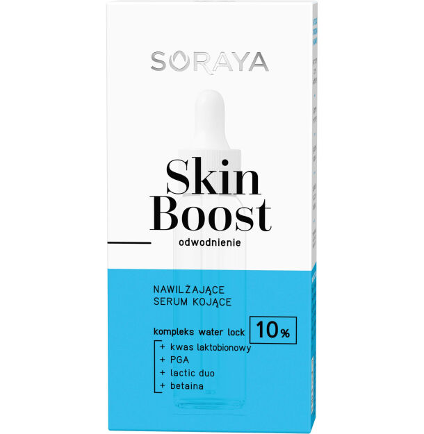 Soraya SKIN BOOST nawilżające serum kojące 30 ml