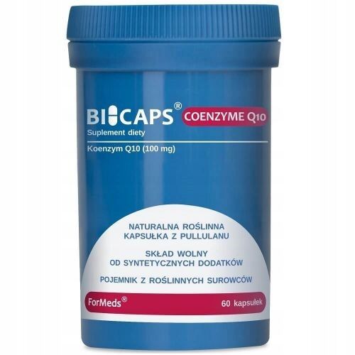 Suplement diety ForMeds Bicaps COENZYME Q10 koenzym 60 kapsułek