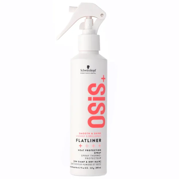 Schwarzkopf Osis+ FLATLINER Ochrona Termalna włosów w Sprayu 200ml