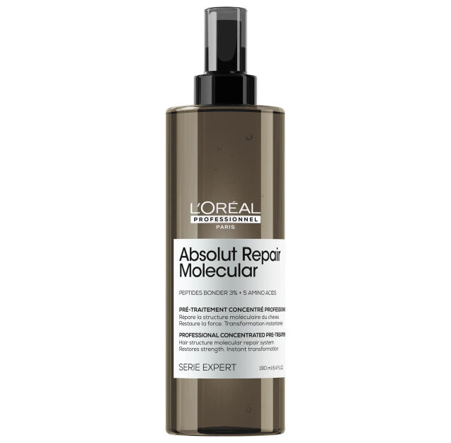 Loreal Professionnel Absolut Repair Molecularl koncentrat, kuracja do włosów zniszczonych, wstępna 190ml