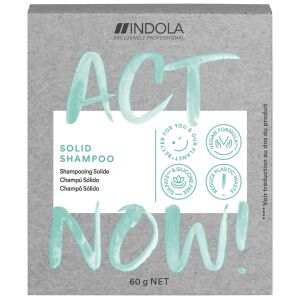 Indola Act Now! , wielofunkcyjny szampon do włosów w kostce, 60g