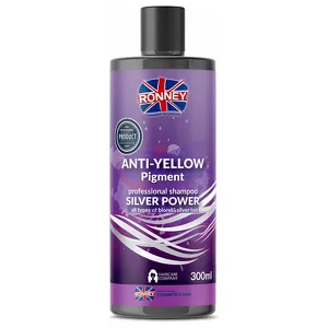 Ronney ANTI-YELLOW shampoo SILVER POWER Szampon do włosów eliminujący żółte tony 300ml
