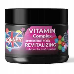 RONNEY Professional Mask Vitamin Complex maska rewitalizująca do włosów cienkich i osłabionych 300ml
