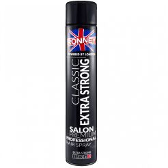 RONNEY Classic Extra Strong Lakier do utrwalania włosów bardzo mocny 750ml