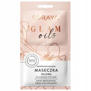 Soraya Glam Oils supernawilżająca maseczka żelowa do każdej cery 2x5ml