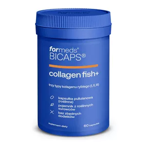 Suplement diety ForMeds COLLAGEN FISH+ kolagen rybi 60 kapsułek