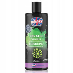 Ronney Keratin Complex Professional Shampoo Rebuilding odbudowujący szampon z kompleksem keratynowym 300 ml