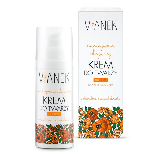 VIANEK krem intensywnie odżywczy na noc, każdy rodzaj cery 50ml