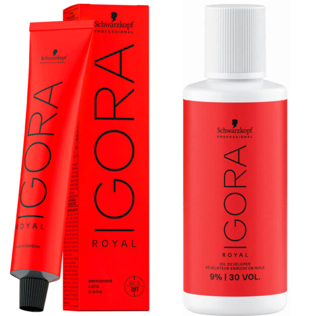 Schwarzkopf Igora Royal farba do włosów + oksydant