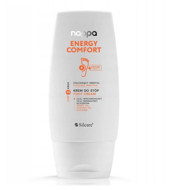 Silcare Nappa Krem do stóp nappa Energy Comfort Chłodzący Mentol 100ml