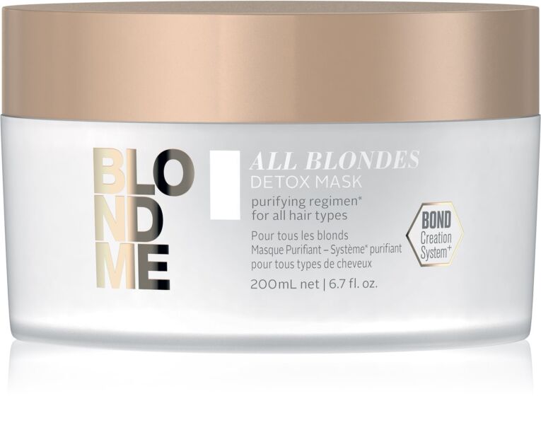 Schwarzkopf BlondMe Detox maska oczyszczająca do włosów blond 200ml