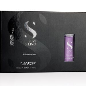 Alfaparf Semi di Lino Sublime lotion rozświetlający do wszystkich rodzajów włosów 13ml