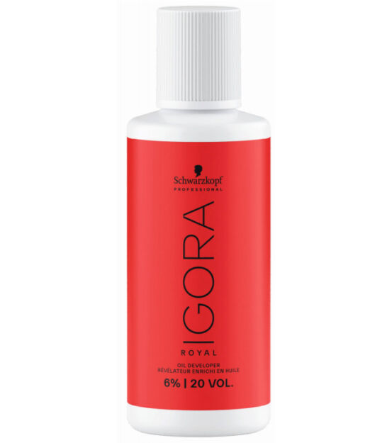 Schwarzkopf IGORA ROYAL developer, aktywator do farb 6% 60ml