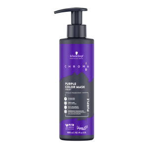 Schwarzkopf Chroma ID purple Maska do włosów intensywnie koloryzująca fioletowa 300ml