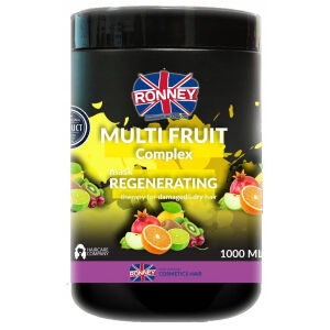 Ronney Multi Fruit Complex Professional Mask Regenerating regenerująca maska do włosów zniszczonych 1000ml