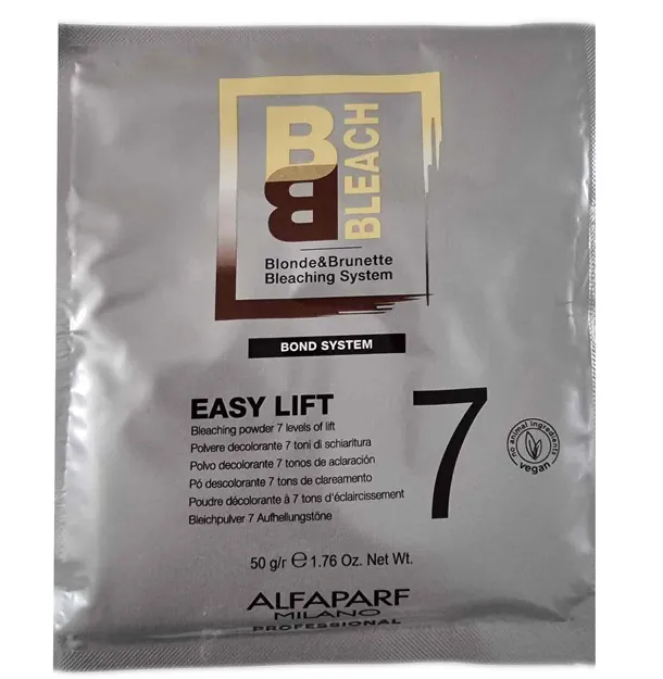 Alfaparf BB Easy Lift rozjaśniacz, puder rozjaśniający do 7 tonów saszetka 50g
