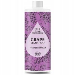 RONNEY Professional Oil System High Porosity Hair GRAPE Szampon do włosów wysokoporowatych z olejkiem z pestek winogron 1000 ml