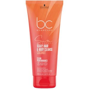 Schwarzkopf BC Sun Protect 3w1 szampon do włosów i ciała z ochroną UV 200ml