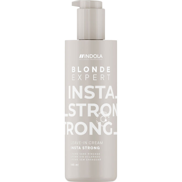 Indola Blonde Expert Insta Strong, regenerujący krem odżywka bez spłukiwania do włosów blond, 145ml