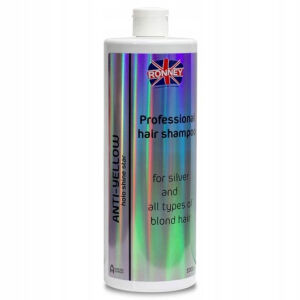 Ronney Holo Shine Star Anti-Yellow Szampon do pielęgnacji włosów blond, siwych, rozjaśnianych 1L