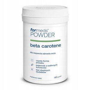 Suplement diety ForMeds Powder Beta Carotene Beta-karoten proszek 60 porcji