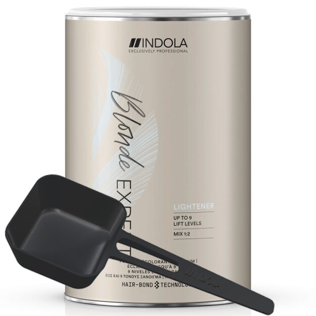 Indola Blonde Expert rozjaśniacz do włosów 450g Hair Bond +łyżka