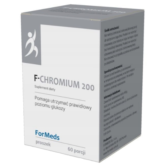 Suplement diety ForMeds F-Chromium 200 chrom proszek 60 porcji